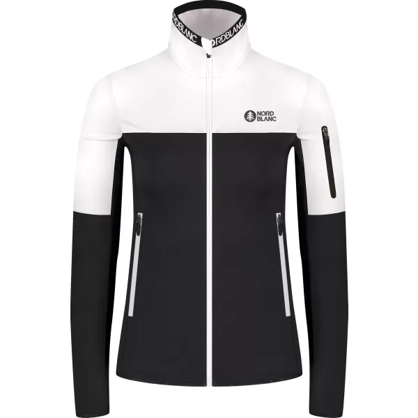  Női powerfleece pulóver NORDBLANC IDOL NBSFL8337 FEKETE 