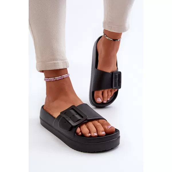  Női papucs BIG STAR SHOES NN274A662 FEKETE 