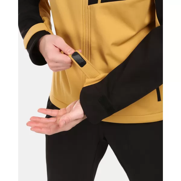  Férfi softshell kabát KILPI ONTAVIO-M 1M0112KI ARANYSÁRGA 