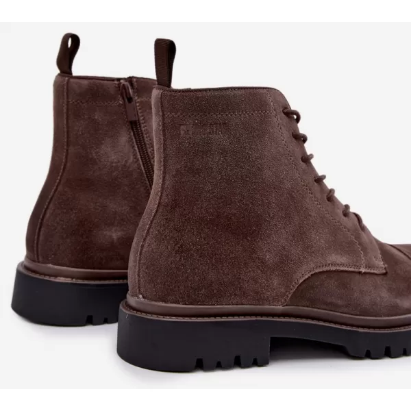  Férfi bokacsizma BIG STAR SHOES UU174220 FEKETE 