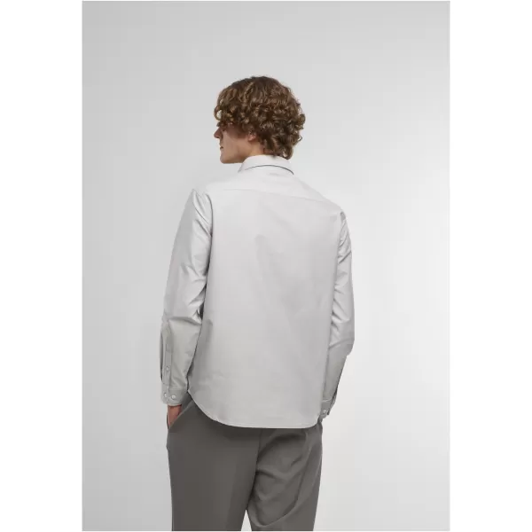  Férfi ing URBAN CLASSICS TB8094 VILÁGOS MENNYDÖRGÉS SZÜRKE 