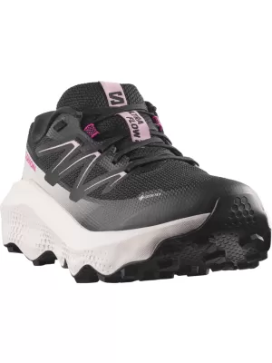 Női cipők SALOMON ULTRA FLOW 2 GORE-TEX L49299500 FEKETE/HAJNALRÓZSASZÍN/VANÍLIA JÉG