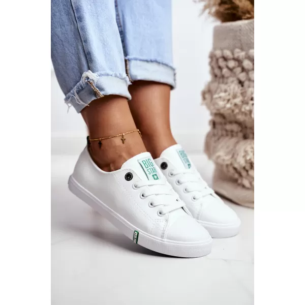  Női tornacipő BIG STAR SHOES GG274006 FEHÉR/ZÖLD 