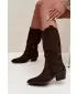 Női cowboy csizma BOTO 5312 BARNA