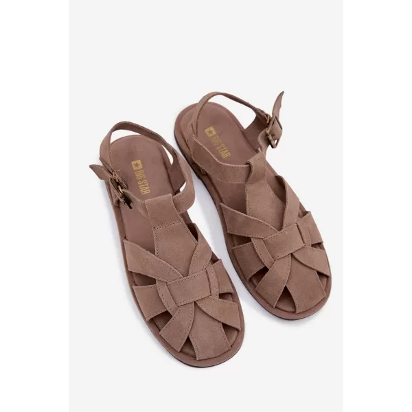  Női szandál BIG STAR SHOES TT274250 BÉZS 