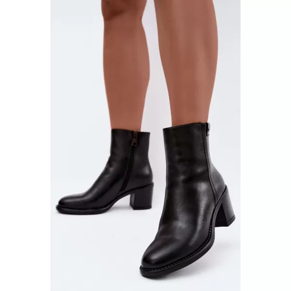  Női csizma VINCEZA 58655 FEKETE 