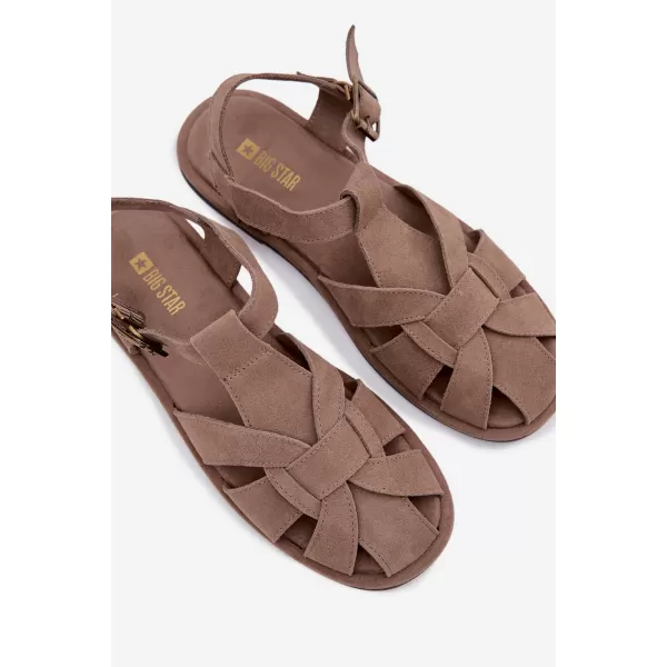  Női szandál BIG STAR SHOES TT274250 BÉZS 