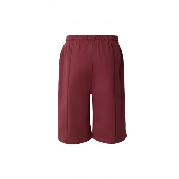  Férfi Bermuda rövidnadrág URBAN CLASSICS TB8439-22408 SÖTÉT TÉGLAVÖRÖS 