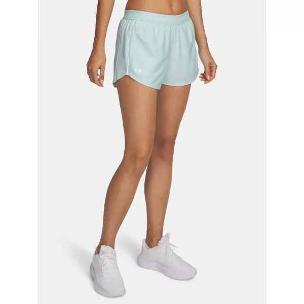  Női rövidnadrág UNDER ARMOUR TECH PLAY UP SHORTS 1389882-703 ZÖLD 