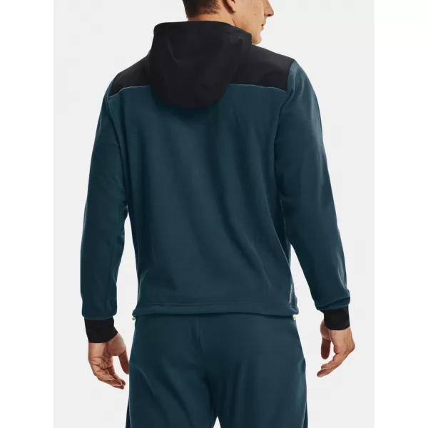  Férfi pulóver UNDER ARMOUR UA RUSH FLEECE HOODIE 1366177-413 KÉK 