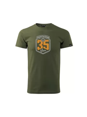 Férfi póló PENTAGON PRIME T-SHIRT ANNIVERSARY K09061-AN ZÖLD