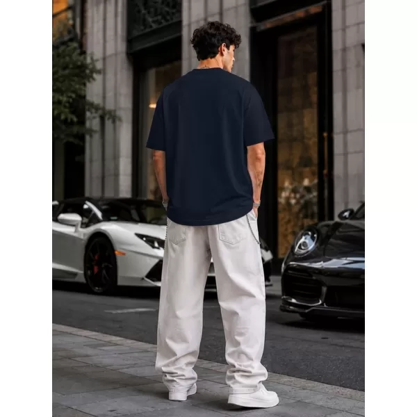  Férfi póló DSTREET RX5684 SÖTÉTKÉK 