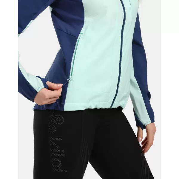  Női softshell kabát KILPI BALEO-W 1L0114KI MENTA 