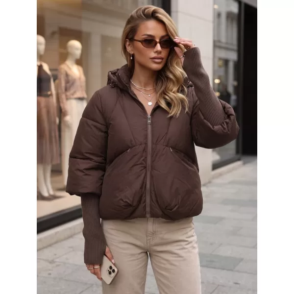  Női kabát DSTREET TY5895 BARNA 