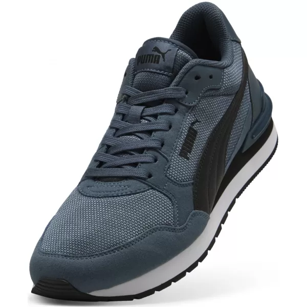  Csizma PUMA ST RUNNER V4 MESH 39966619 EVENING BLUE/ ESTE KÉK/PUMA FEKETE/PUMA FEHÉR 