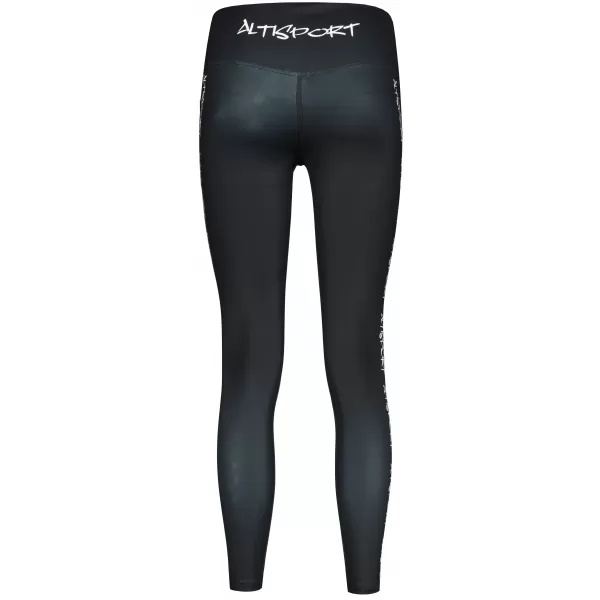  Női prémium hosszú leggings (új méretek) ALTISPORT VOJ/ALW021LEG05 FEKETE 