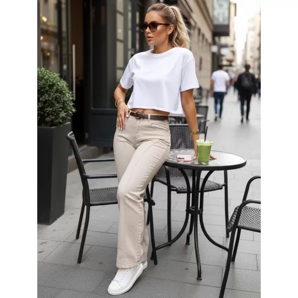  Női nadrág DSTREET UY3059 EKRÜ 