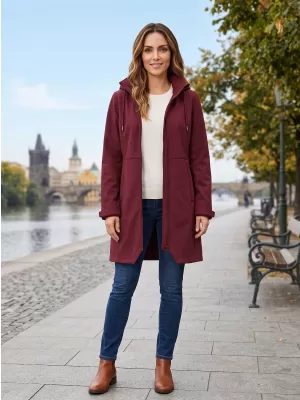 Női meleg softshell kabát ALPINE PRO IBORA 2 HAVAS SZÉPE