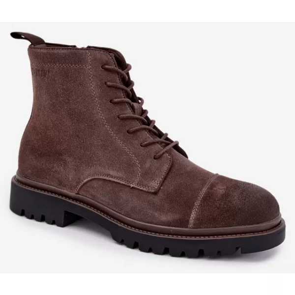 Férfi bokacsizma BIG STAR SHOES UU174220 FEKETE 
