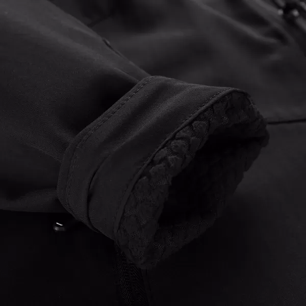  Női softshell kabát ALPINE PRO GEDERA FEKETE 