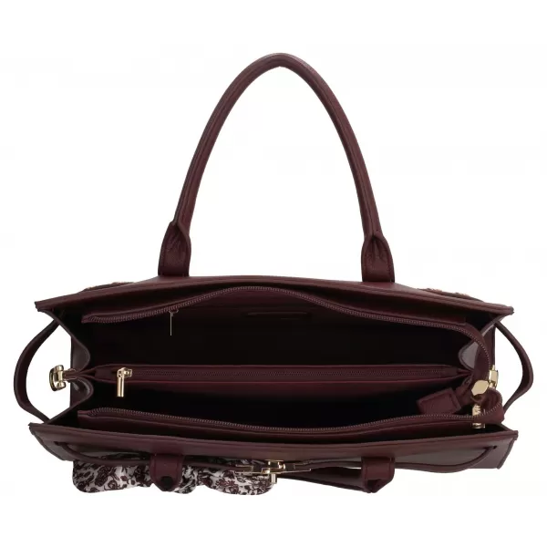  Bevásárlótáska CHARM LONDON The Hamptons W01592 Bordeaux red BORDÓI VÖRÖS 