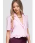 Női kabát OMBRE OW-BL-E0002 RÓZSASZÍN