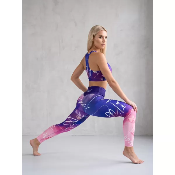  Női prémium hosszú leggings (új méretek) ALTISPORT VOJ/ALW083LEG05 LILA 