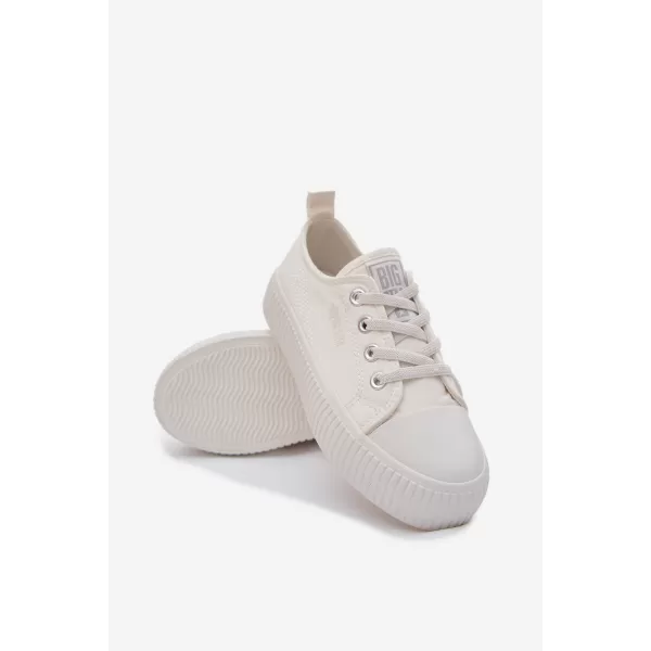  Gyermek tornacipő BIG STAR SHOES TT374108 FEHÉR 