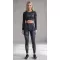 Női prémium hosszú leggings (új méretek) ALTISPORT VOJ/ALW072LEG05 FEKETE