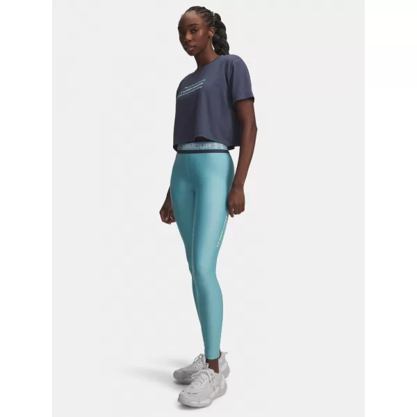  Női leggings UNDER ARMOUR TECH BRANDED LEGGING 6009972-425 KÉK 