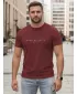 Férfi póló DSTREET NX5123R-BU BORDÓ