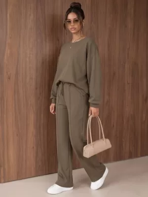 Női szett DSTREET AY1229 KHAKI
