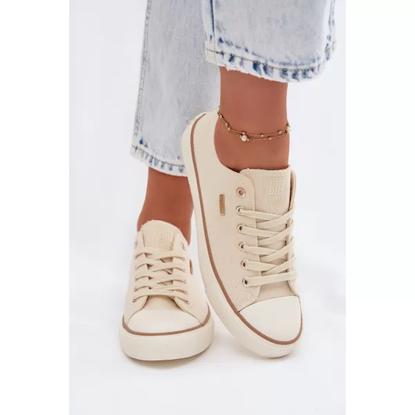  Női tornacipő BIG STAR SHOES TT274773 BÉZS 