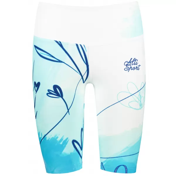  Női prémium térdig érő leggings (új méretek) ALTISPORT VOJ/ALW083LEG06 FEHÉR KÉK 