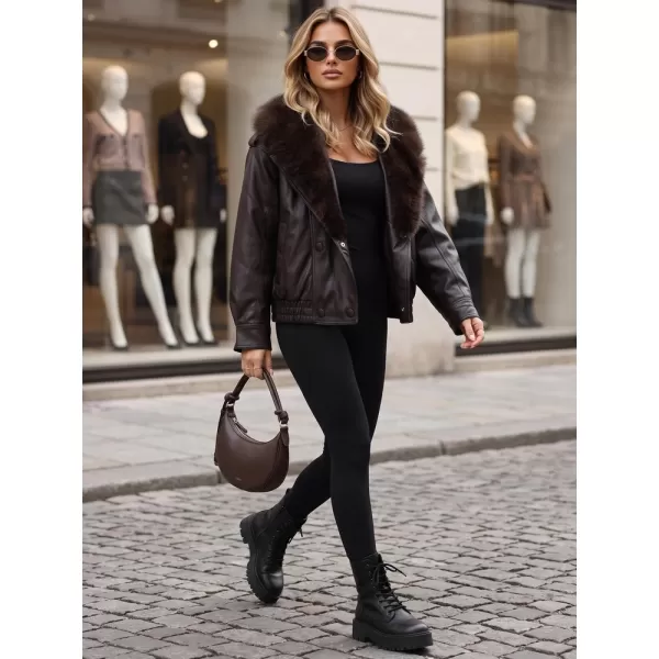  Női kabát DSTREET TY6027 BARNA 