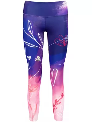 Női prémium hosszú leggings (új méretek) ALTISPORT VOJ/ALW083LEG05 LILA