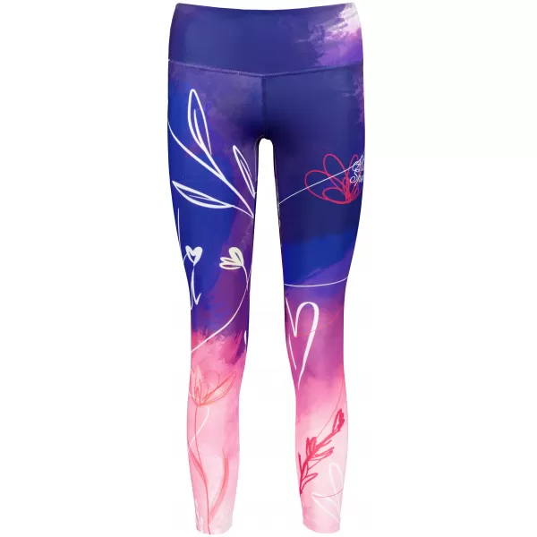  Női prémium hosszú leggings (új méretek) ALTISPORT VOJ/ALW083LEG05 LILA 