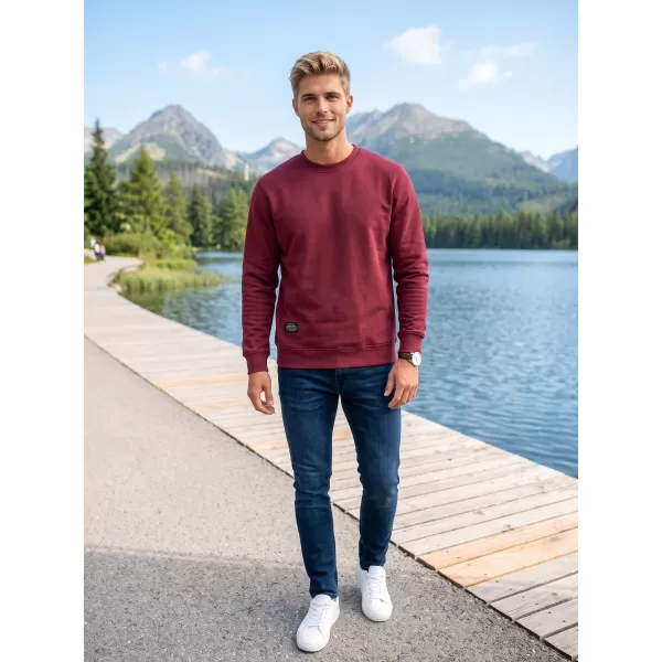  Férfi pulóver ALTISPORT NP/ALMST43001 BURGUNDIA 