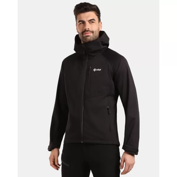  Férfi softshell kabát KILPI BELTRA-M 1M0111KI FEKETE 