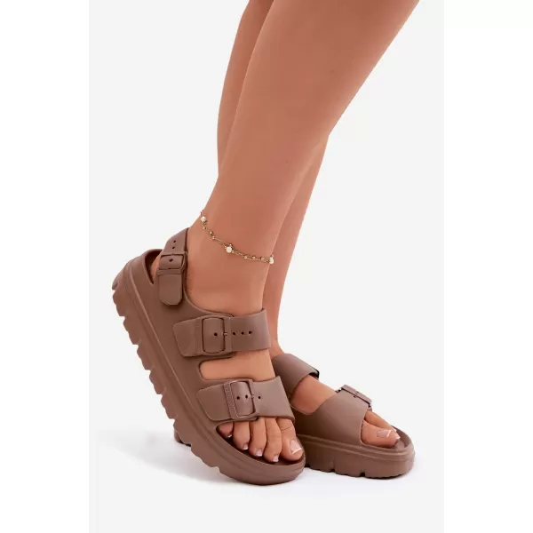  Női szandál BIG STAR SHOES TT274A035 BARNA/BÉZS 