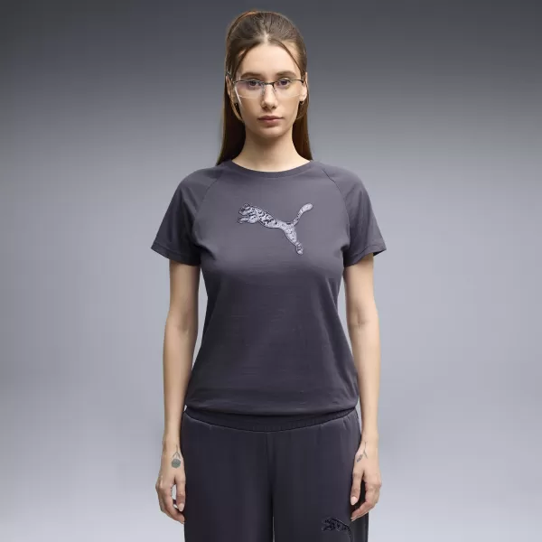  Női póló PUMA ESS SEQUINS TEE 69457635 TINTÁS MÉLYSÉGEK 