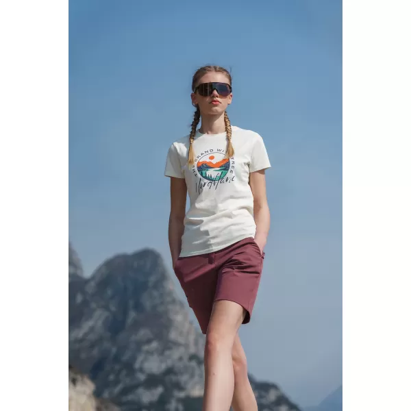  Női póló NORDBLANC STARLIGHT NBSLT8176 FEHÉR 