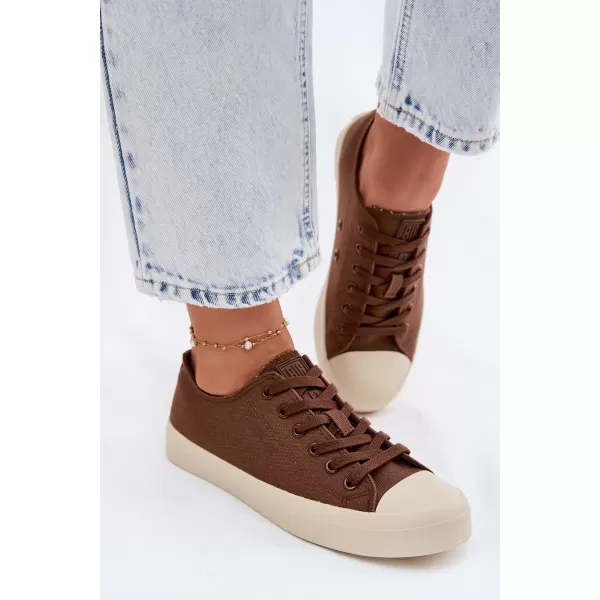  Női tornacipő BIG STAR SHOES TT274123 BARNA/BÉZS 