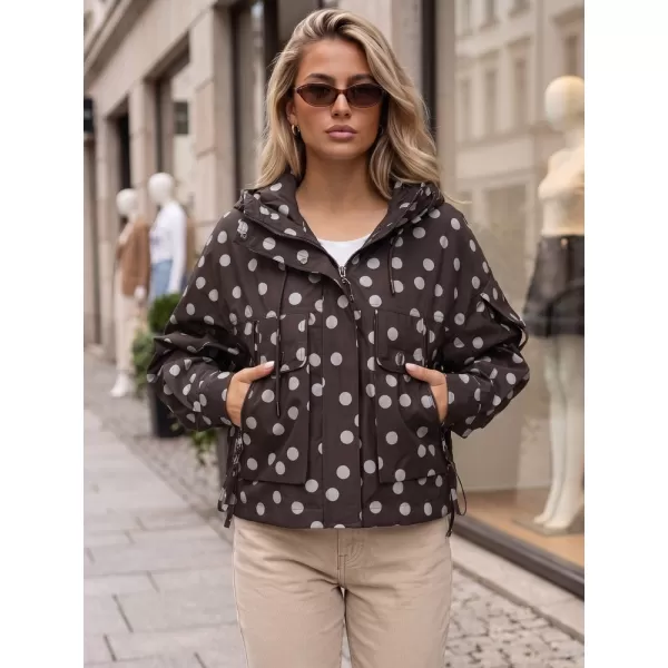  Női kabát DSTREET TY6036 BARNA 
