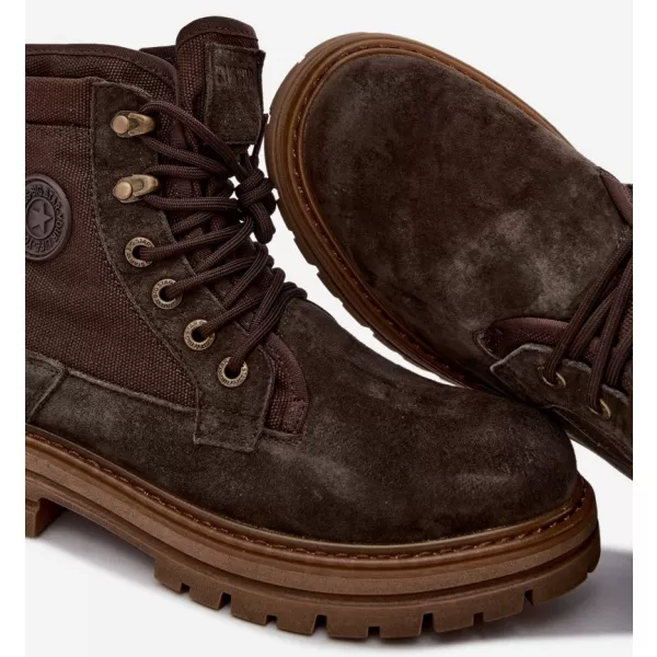  Férfi cipők BIG STAR SHOES UU174254 BARNA/BÉZS ÁRNYÉKOK 