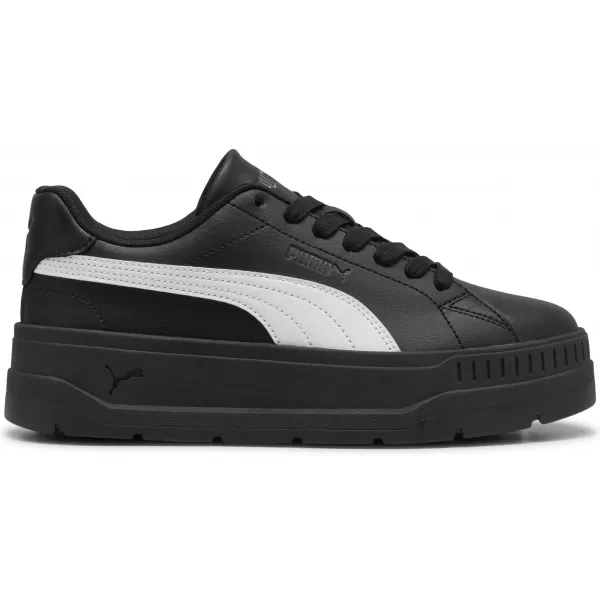  Női cipők PUMA KARMEN CLASSIC 40718704 PUMA FEKETE/PUMA FEHÉR/ERŐS SZÜRKE 