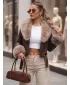 Női kabát DSTREET TY5979 BARNA