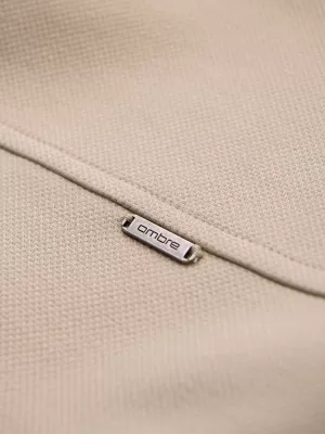 Férfi ing OMBRE OM-SHCS-0220 BÉZS