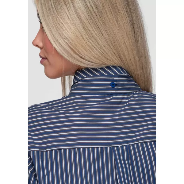  Női ing OMBRE OW-SH-E0067 SÖTÉTKÉK 