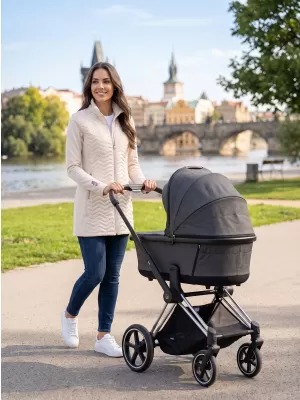 Női hibrid kabát ALTISPORT IRYSA VILÁGOS BÉZS